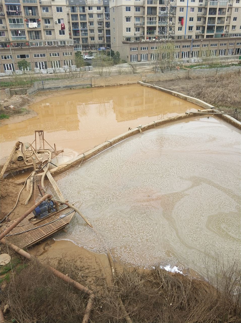 城厢沉淀池淤泥清理-厂区废水池淤泥清淤