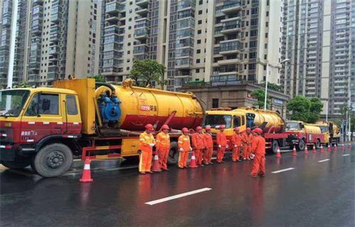 城厢市政管道清淤
